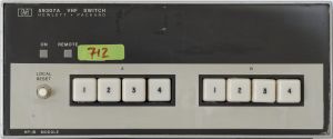 HP 59307A VHF Switch – front view